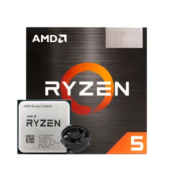 پردازنده دسکتاپ AMD مدل AMD Ryzen 5 5600X • همراه با جعبه و خنک کننده ⁃ باندل با مادربرد