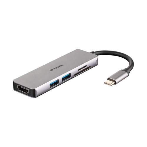 هاب 5 پورت TYPE-C دی-لینک مدل DUB-M530