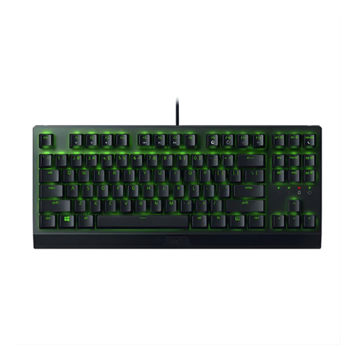 صفحه کلید باسیم ریزر مدل BLACKWIDOW X TENKEYLESS • سوئیچ سبز