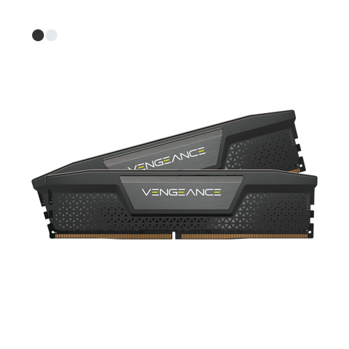 حافظه رم دسکتاپ کورسیر مدل VENGEANCE 32GB [2×16GB] DDR5 5200MT/s CL40