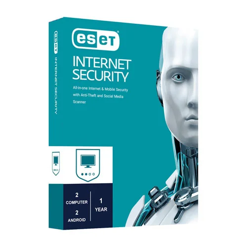 آنتی ویروس یکساله دو کاربره ESET Internet Security