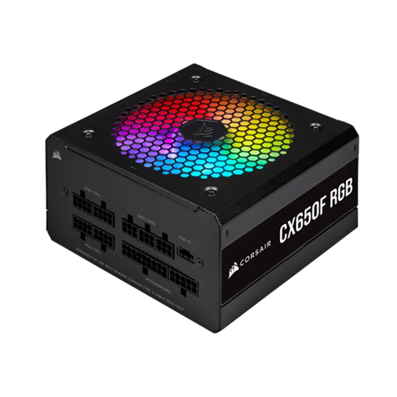 منبع تغذیه کورسیر مدل CX650F RGB