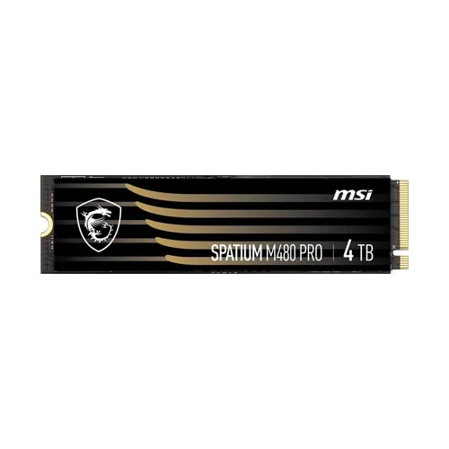 هارد اینترنال MSI مدل SPATIUM M480 PRO NVMe M.2 • ظرفیت 4TB