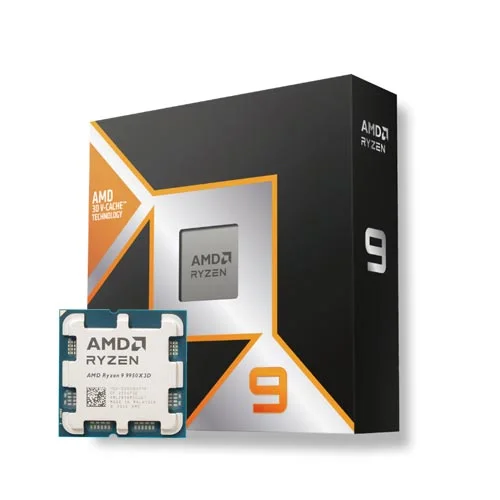 پردازنده دسکتاپ AMD مدل AMD Ryzen 9 9950X3D • همراه با جعبه