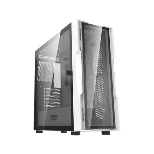 کیس کامپیوتر دارک فلش مدل DK431 Glass WH