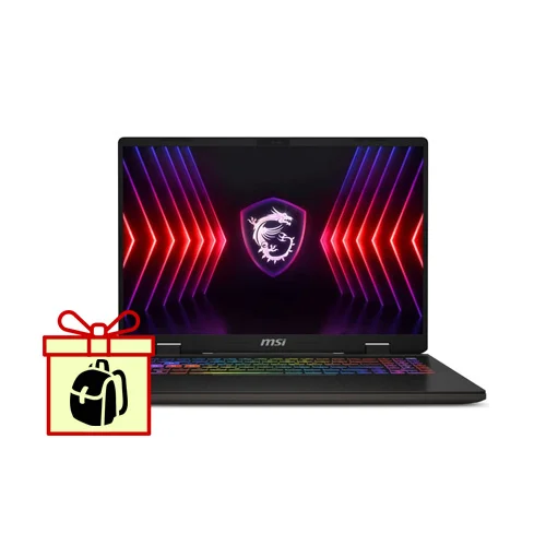 لپ تاپ گیمینگ 16.0 اینچ MSI مدل Sword 16 HX B13VGKG • 900008
