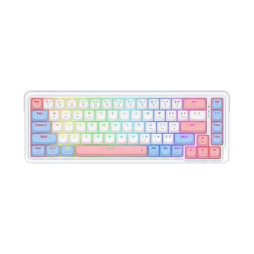 صفحه کلید بی‌سیم ردراگون مدل NOVA PRO K709WBP-RGB-PRO • سوئیچ سبز