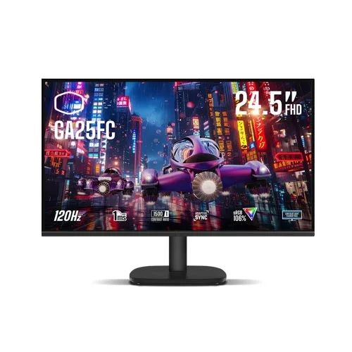 مانیتور گیمینگ 24.5 اینچ کولر مستر مدل GA25FC