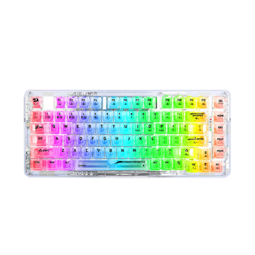 صفحه کلید بی‌سیم ردراگون مدل ELF PRO K649CT-RGB-PRO • سوئیچ شفاف