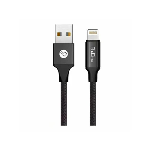 کابل کوتاه شارژ پرووان USB-A به Lightning مدل S01 Series