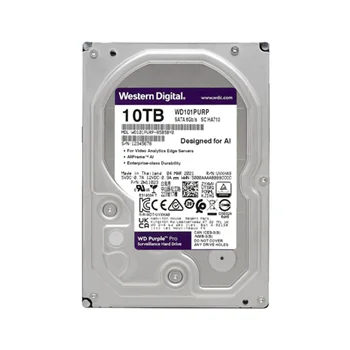هارد اینترنال 3.5 اینچ وسترن دیجیتال مدل Purple Pro WD101PURP • ظرفیت 10TB