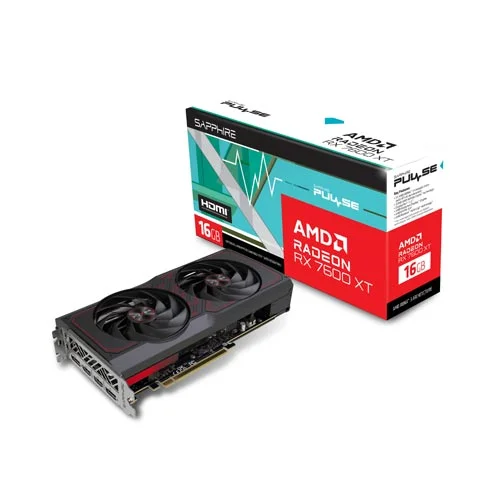 کارت گرافیک سافایر مدل PULSE AMD RADEON RX 7600 XT GAMING OC 16GB