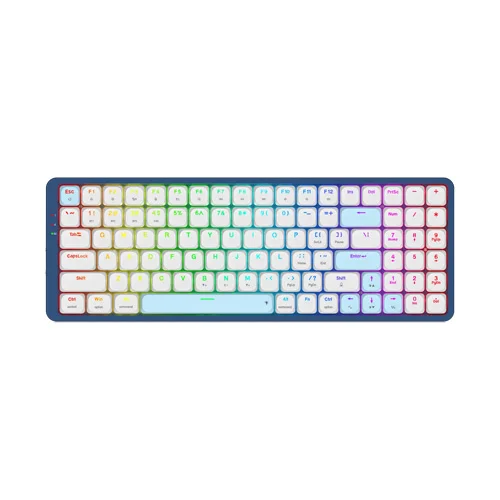 صفحه کلید بیسیم/باسیم ردراگون مدل EVA PRO K684WB-RGB-PRO • سوئیچ قرمز