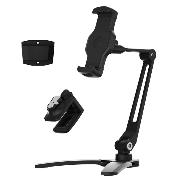 پایه نگه دارنده تبلت و موبایل پاورولوژی مدل  Solid Alloy Aluminum 360 PSARSPHBK