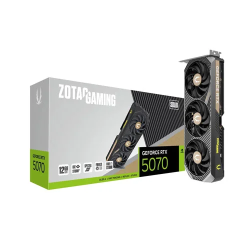 کارت گرافیک زوتک مدل GeForce RTX 5070 SOLID
