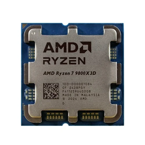 پردازنده دسکتاپ AMD مدل AMD Ryzen 7 9800X3D • بدون جعبه