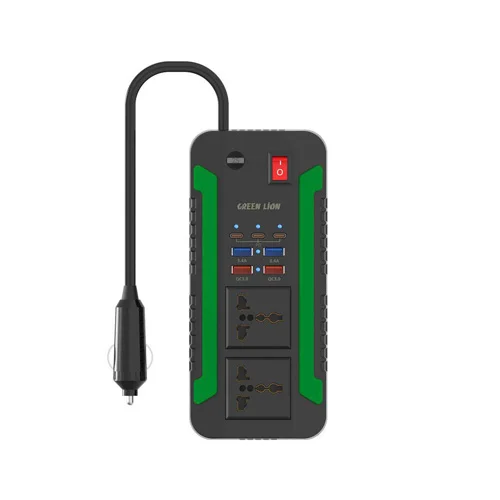 اینورتر فندکی خودرو گرین لاین مدل Spark 300