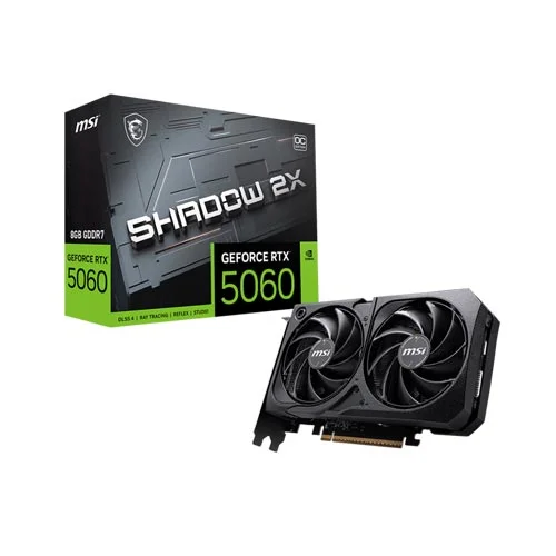 کارت گرافیک MSI مدل GeForce RTX 5060 8G SHADOW 2X OC
