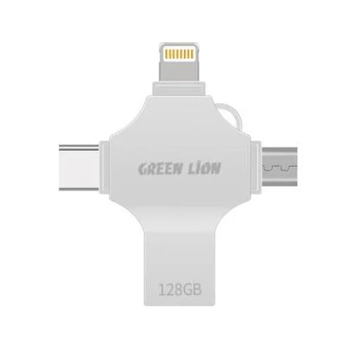 فلش مموری گرین لاین 128 گیگابایت مدل GN4IN1USB128SL