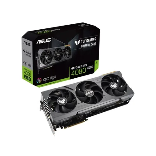 کارت گرافیک ایسوس مدل TUF Gaming GeForce RTX 4080 SUPER 16GB GDDR6X OC Edition