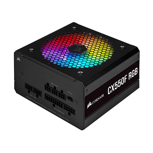 منبع تغذیه کورسیر مدل CX550F RGB