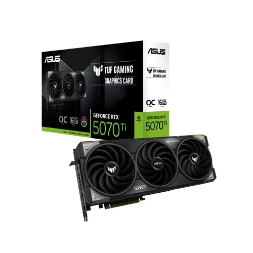 کارت گرافیک ایسوس مدل TUF Gaming GeForce RTX 5070 Ti 16GB GDDR7 OC Edition